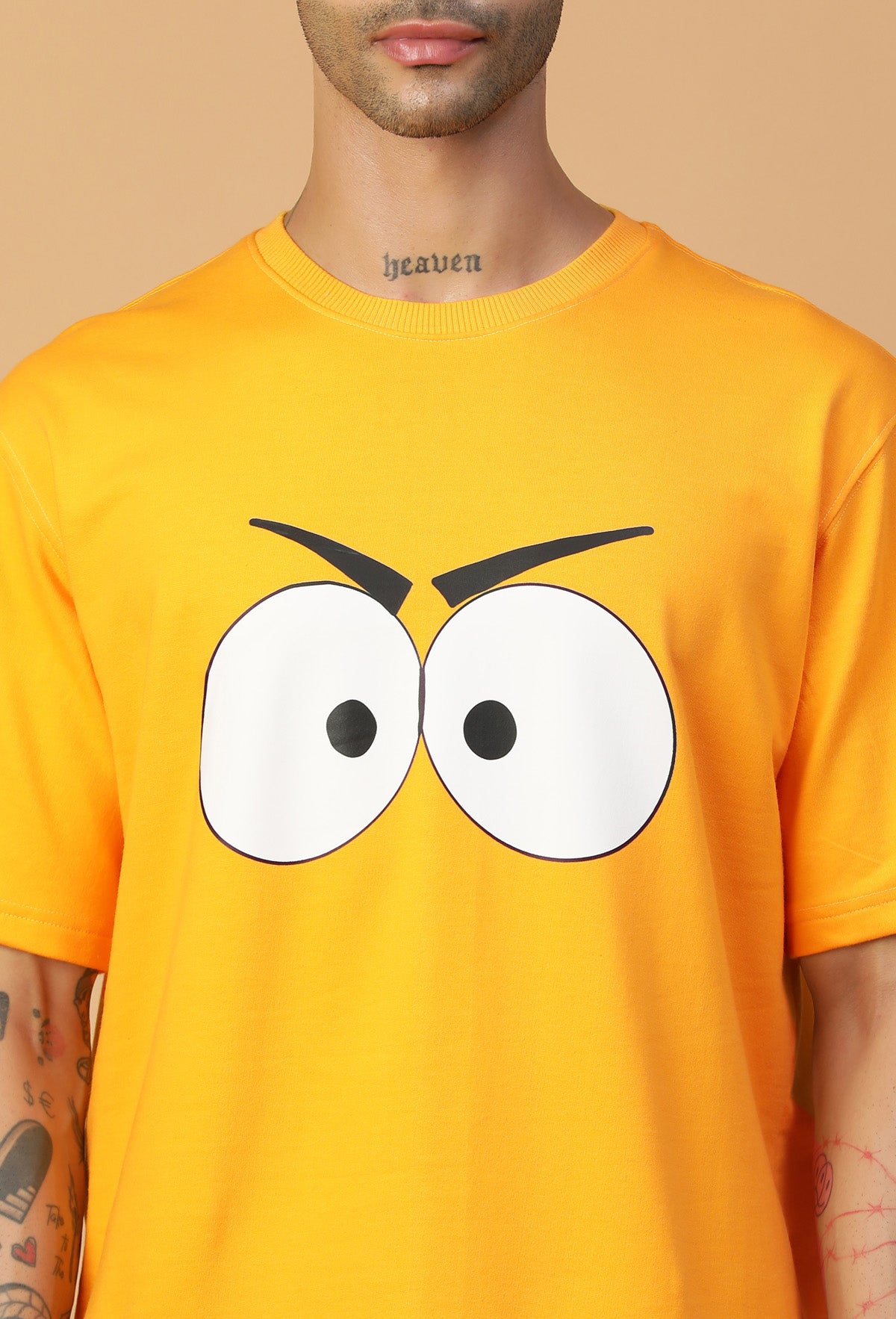 South Park Kyle Broflovski Pure Cotton Oversized T-shirt mustered