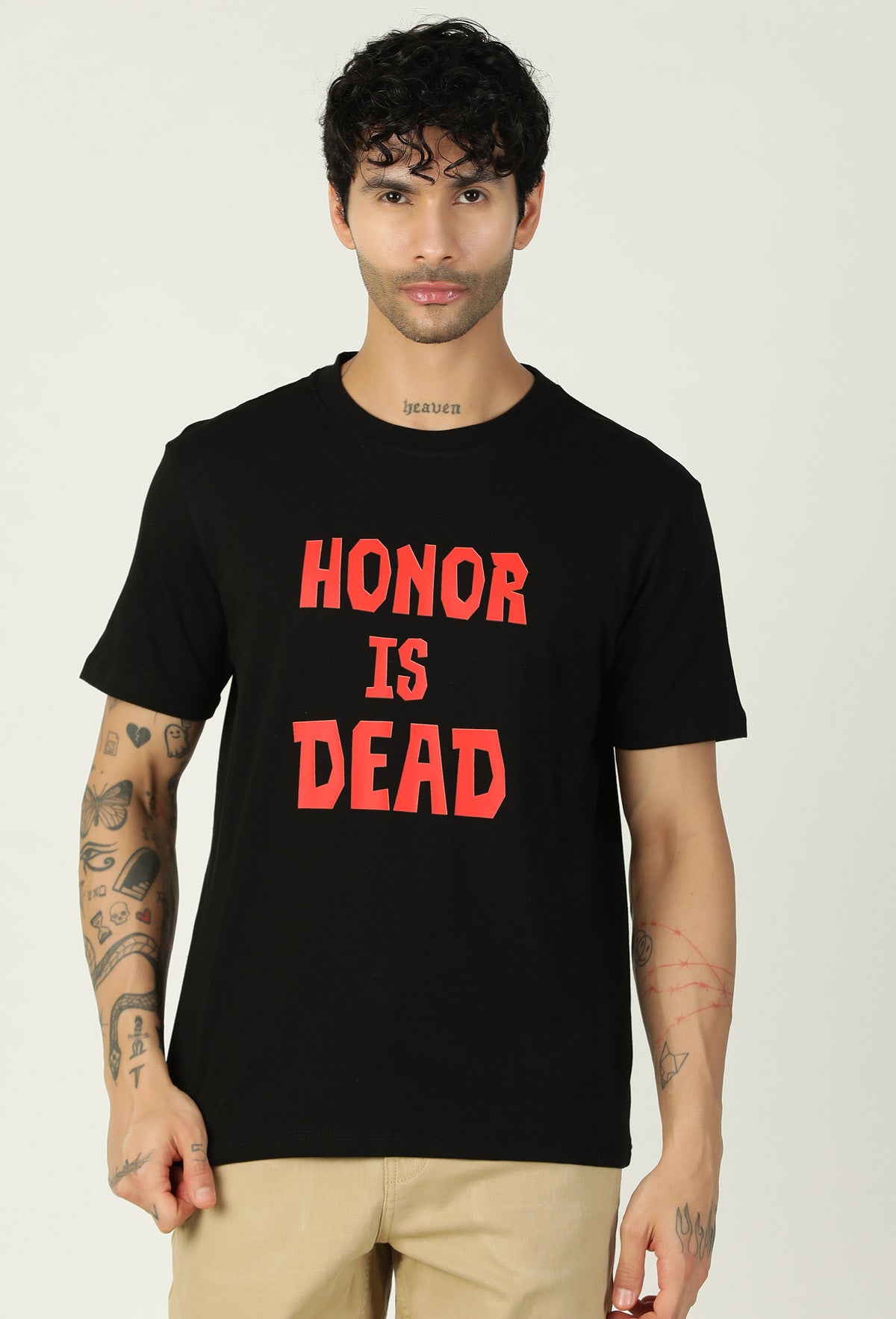 Game Graphic Regular Fit Printed T-Shirt Black