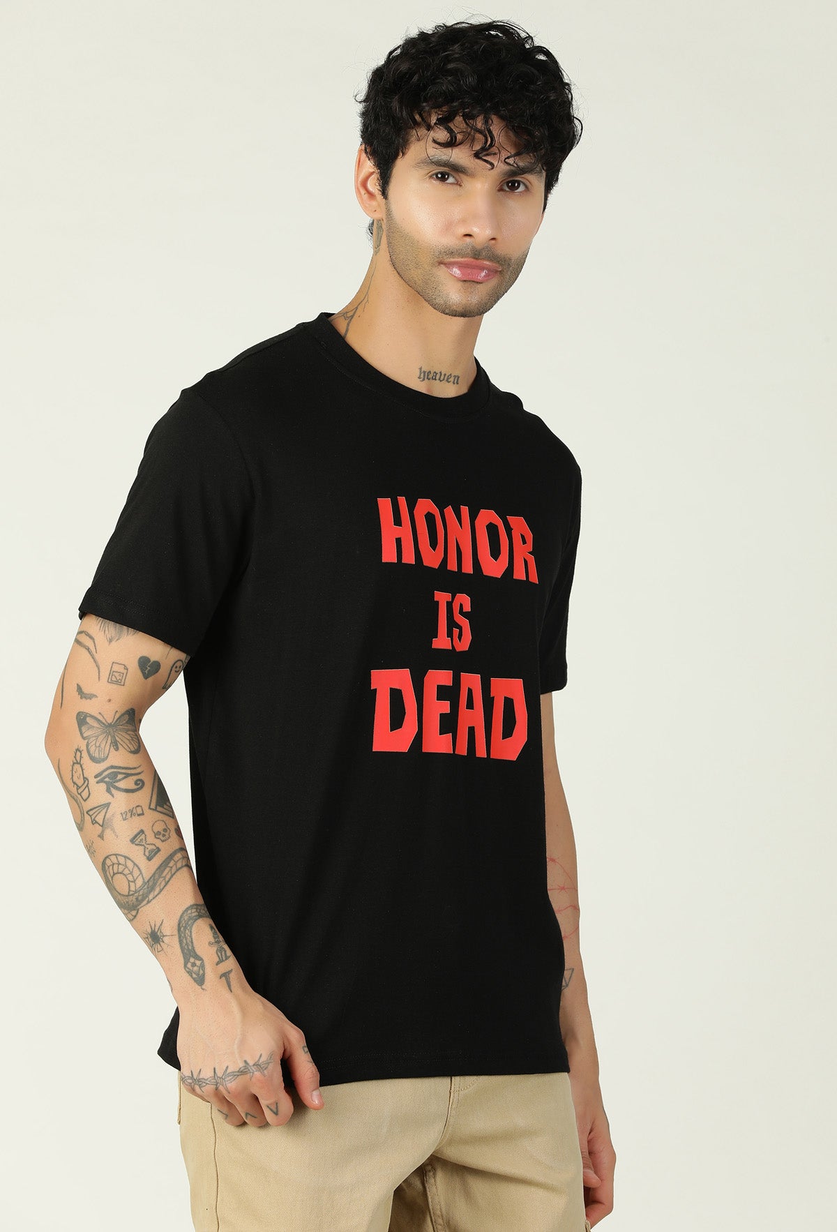 Game Graphic Regular Fit Printed T-Shirt Black