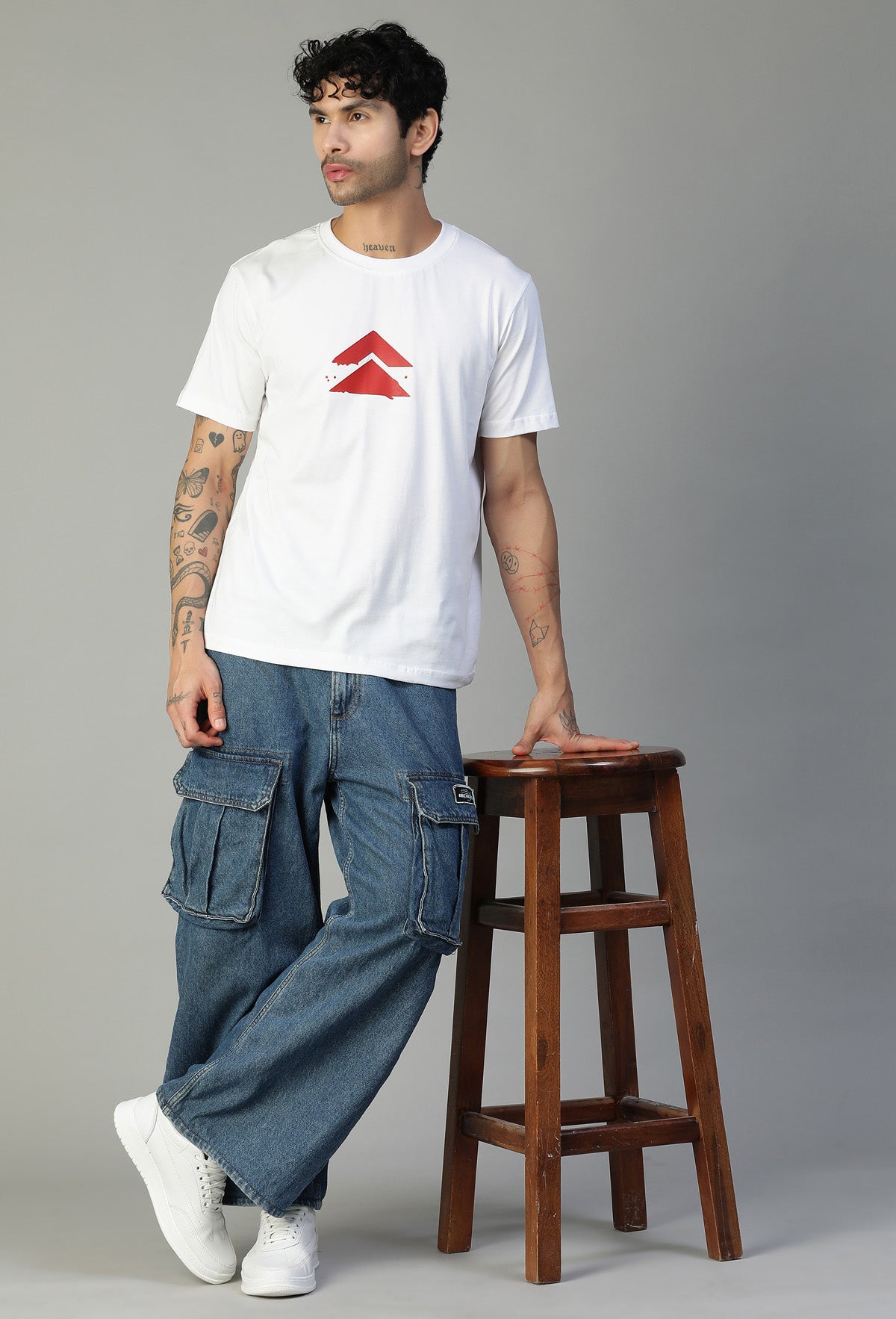Ghost of Tsushima Graphic Regular Fit Printed T-Shirt White