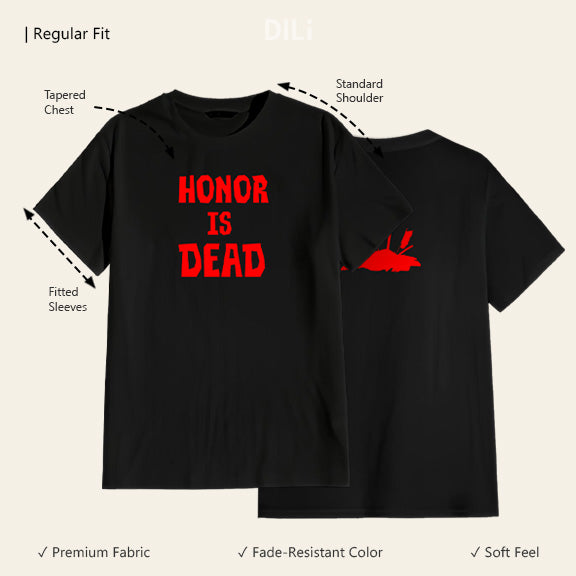 Game Graphic Regular Fit Printed T-Shirt Black