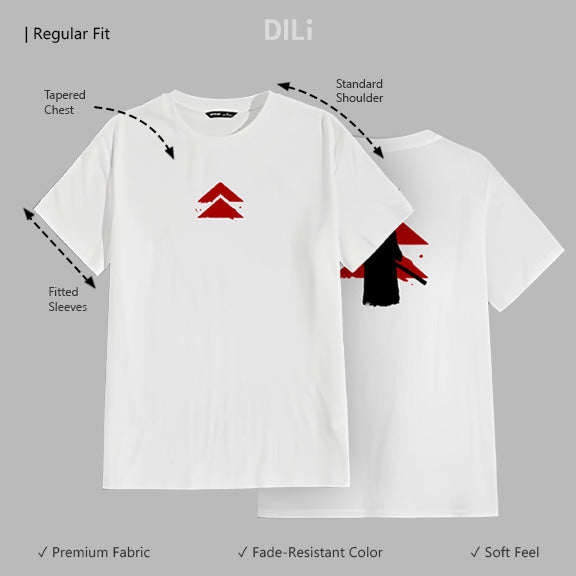 Ghost of Tsushima Graphic Regular Fit Printed T-Shirt White
