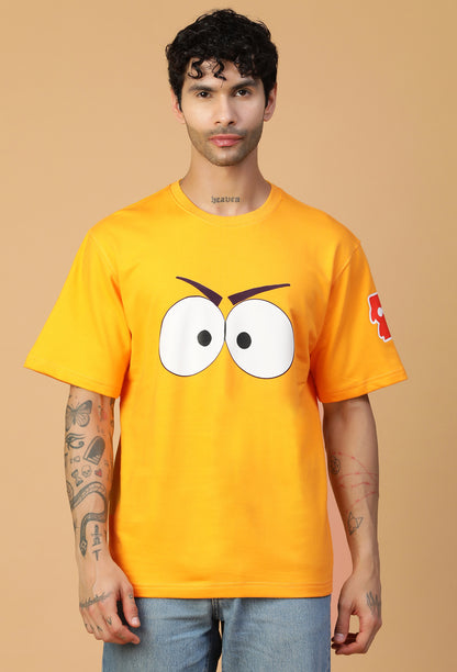 South Park Kyle Broflovski Pure Cotton Oversized T-shirt mustered