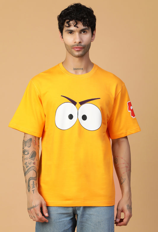 South Park Kyle Broflovski Pure Cotton Oversized T-shirt mustered