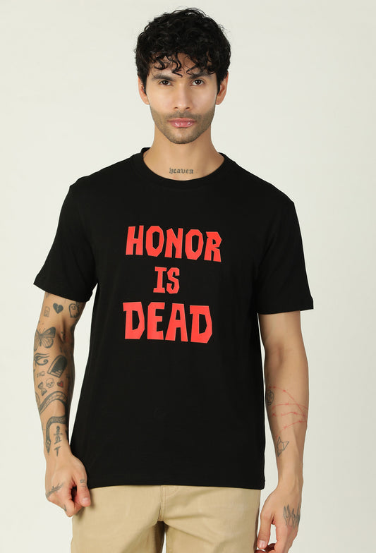 Game Graphic Regular Fit Printed T-Shirt Black