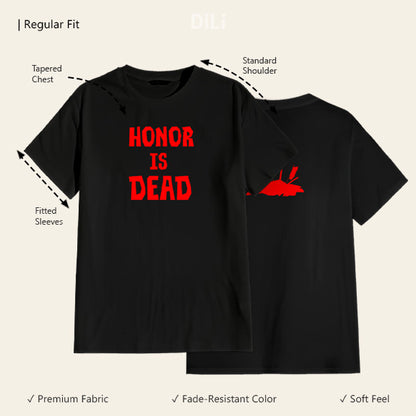 Game Graphic Regular Fit Printed T-Shirt Black